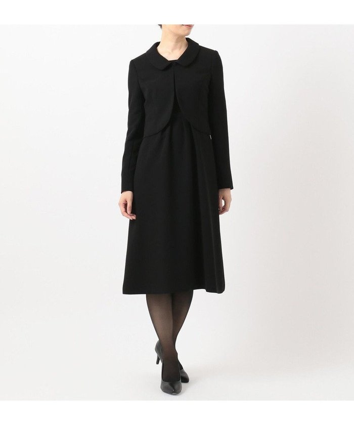 【組曲 NOIR/KUMIKYOKU NOIR】の【スカート丈長めに改良】Formaxコルシェ横二重 ジャケット+ワンピース インテリア・キッズ・メンズ・レディースファッション・服の通販 founy(ファニー) https://founy.com/ ファッション Fashion レディースファッション Fashion for Women アウター Coat / Outerwear Collection レディースジャケット・軽アウター Jackets セットアップ Matching Sets スカート・ミニ/ミディ/マキシ Skirts / Mini, Midi & Maxi Skirts スーツ Business Suits & Workwear スーツジャケット・オフィスブレザー Suit Jackets / Blazers スーツスカート・ビジネス用スカート Suit Skirts / Office Skirts スーツセット・2点セット・レディーススーツ Suit Sets / 2-Piece Suits / Office Suit Sets アンサンブル Ensemble Set グログラン Grosgrain, Grosgrain Ribbon シフォン Chiffon, Lightweight Fabric ショール Shawl, Wrap ジャケット Jacket, Outerwear スーツ Suit, Formalwear セットアップ Set-Up, Coordinated Outfit ポケット Pocket, Pocket Detail リボン Ribbon, Bow A/W・秋冬 Autumn/Winter 夏 Summer |ID: prp329100004763713 ipo3291000000034484563