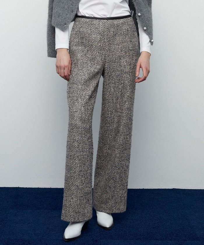 【ベイジ,/BEIGE,】のFRESNEL / ワイドパンツ インテリア・キッズ・メンズ・レディースファッション・服の通販 founy(ファニー) https://founy.com/ ファッション Fashion レディースファッション Fashion for Women パンツ Pants & Trousers クラシカル Classical, Vintage-Inspired ツイード Twill, Twill Weave トリミング Trimming, Decorative Edge フェイクレザー Faux Leather, PU Leather リアル Real, Realistic リラックス Relax, Relaxed Fit ワイド Wide, Wide Fit A/W・秋冬 Autumn/Winter |ID: prp329100004763714 ipo3291000000034484565