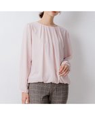 【組曲/KUMIKYOKU】のドビーシフォン ニュアンスタック ブラウス ローズ系|ID: prp329100004763718 ipo3291000000034484623