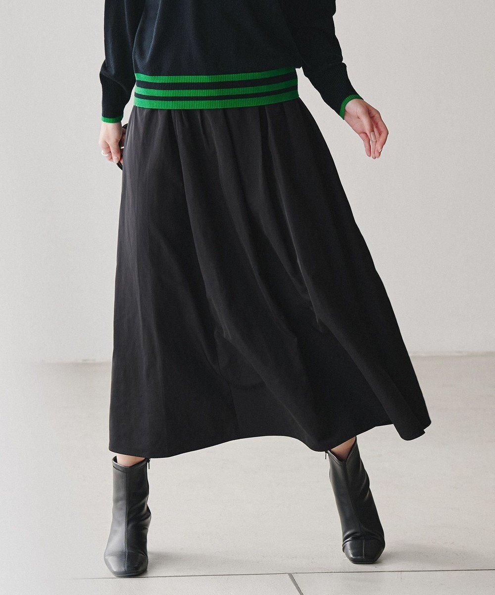 【アイシービー/iCB】のエステルメモリータフタ キャザースカート 人気、トレンドファッション・服の通販 founy(ファニー) 　ファッション　Fashion　レディースファッション　Fashion for Women　スカート　Skirts　ギャザー　Gathered, Ruffled　シンプル　Simple, Minimal　バルーン　Balloon, Balloon Silhouette　フレア　Flare, Flared　ポケット　Pocket, Pocket Detail　A/W・秋冬　Autumn/Winter　2025年　2025　2025-2026秋冬・A/W　Autumn/Winter 2025–26 AW25–26　 other-1|ID: prp329100004763724 ipo3291000000034758710