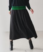 【アイシービー/iCB】のエステルメモリータフタ キャザースカート ブラック|ID: prp329100004763724 ipo3291000000035631238