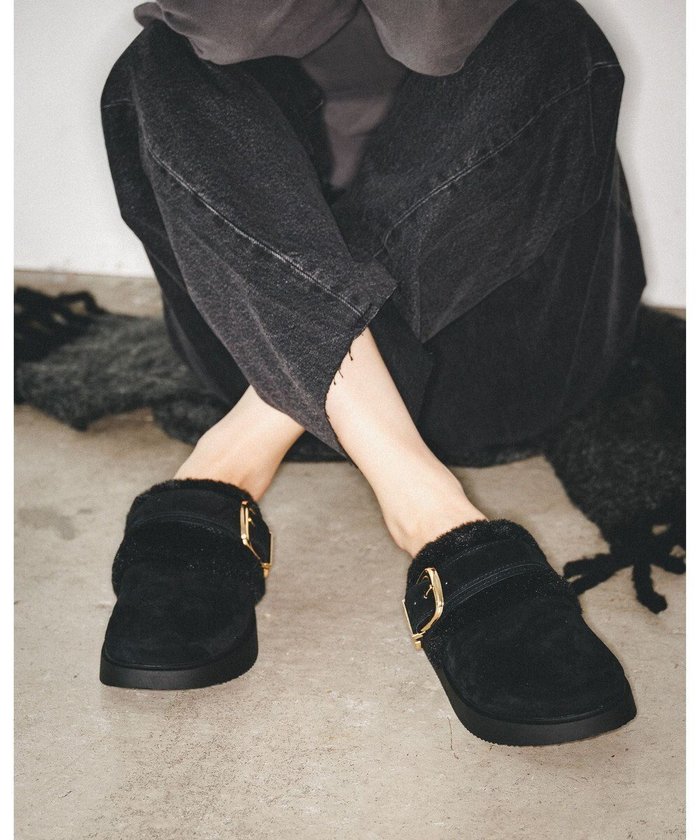 【スティーブマデン/STEVE MADDEN】のCOZY-UP ファーバックルサボ インテリア・キッズ・メンズ・レディースファッション・服の通販 founy(ファニー) https://founy.com/ ファッション Fashion レディースファッション Fashion for Women バッグ Bags 厚底 Platform Shoes 今季 This Season, Current Season シューズ Shoes, Footwear リラックス Relax, Relaxed Fit A/W・秋冬 Autumn/Winter |ID: prp329100004763726 ipo3291000000034606587