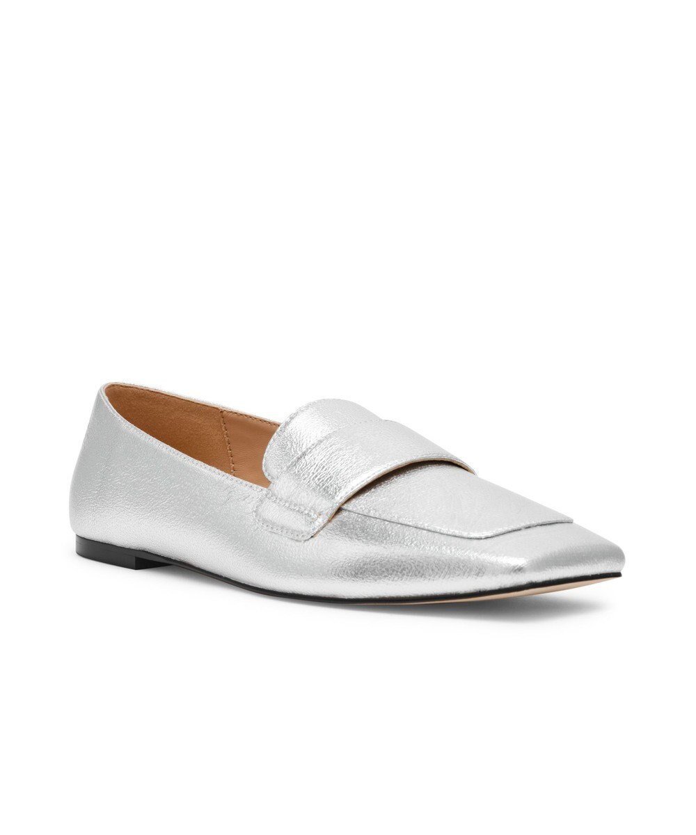【スティーブマデン/STEVE MADDEN】のMONARC スクエアトゥフラットローファー インテリア・キッズ・メンズ・レディースファッション・服の通販 founy(ファニー) ファッション Fashion レディースファッション Fashion for Women 厚底 Platform Shoes シューズ Shoes, Footwear シルバー Silver, Metallic Silver シンプル Simple, Minimal モダン Modern, Contemporary 新作・新入荷 New Arrivals / New In シルバー|ID: prp329100004763729 ipo3291000000034484693