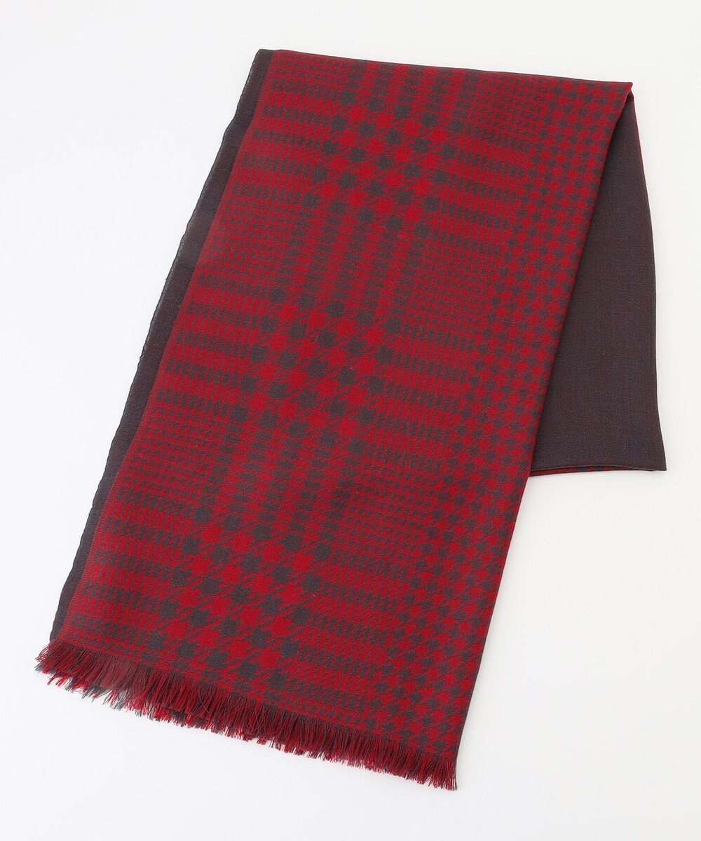 【アイシービー/iCB】のコンビチェックブックストール インテリア・キッズ・メンズ・レディースファッション・服の通販 founy(ファニー) ファッション Fashion レディースファッション Fashion for Women ストール Soft & Warm Scarves マフラー・スヌード / 冬小物の定番 Scarves & Mufflers 2025年 2025 2025-2026秋冬・A/W Autumn/Winter 2025–26 AW25–26 ストール Stole, Wrap スヌード Snood, Infinity Scarf チェック Check, Plaid, Tartan マフラー Scarf, Muffler A/W・秋冬 Autumn/Winter 防寒 Cold Protection, Winter-Ready レッド×チャコールチェック柄|ID: prp329100004763730 ipo3291000000034484697
