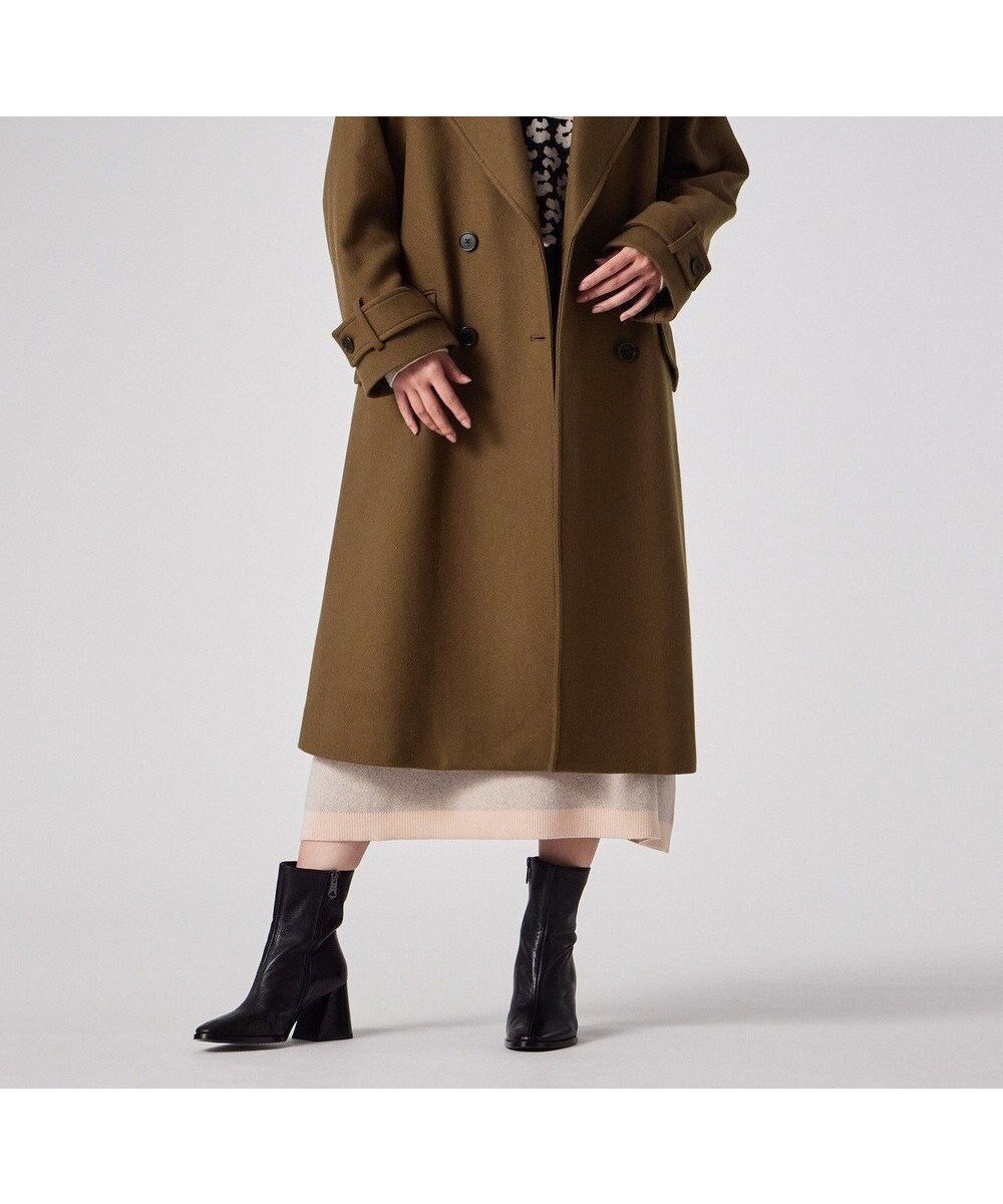 【ポール スミス/Paul Smith】のウールカルゼ ロングコート インテリア・キッズ・メンズ・レディースファッション・服の通販 founy(ファニー) ファッション Fashion レディースファッション Fashion for Women アウター Coat / Outerwear Collection コート・ロングコート・ピーコート Long Coats, Peacoats & More レディースジャケット・軽アウター Jackets チェスターコート・ロング丈アウター Chester Coats / Chesterfield Long Coats インナー Innerwear エレガント 上品 Elegant ショート Short, Short Length ジャケット Jacket, Outerwear ストレート Straight, Straight Cut チェスターコート Chester Coat, Long Coat ロング Long, Long-Length ワイド Wide, Wide Fit 冬 Winter / This Winter A/W・秋冬 Autumn/Winter ブラウン|ID: prp329100004763733 ipo3291000000034617684