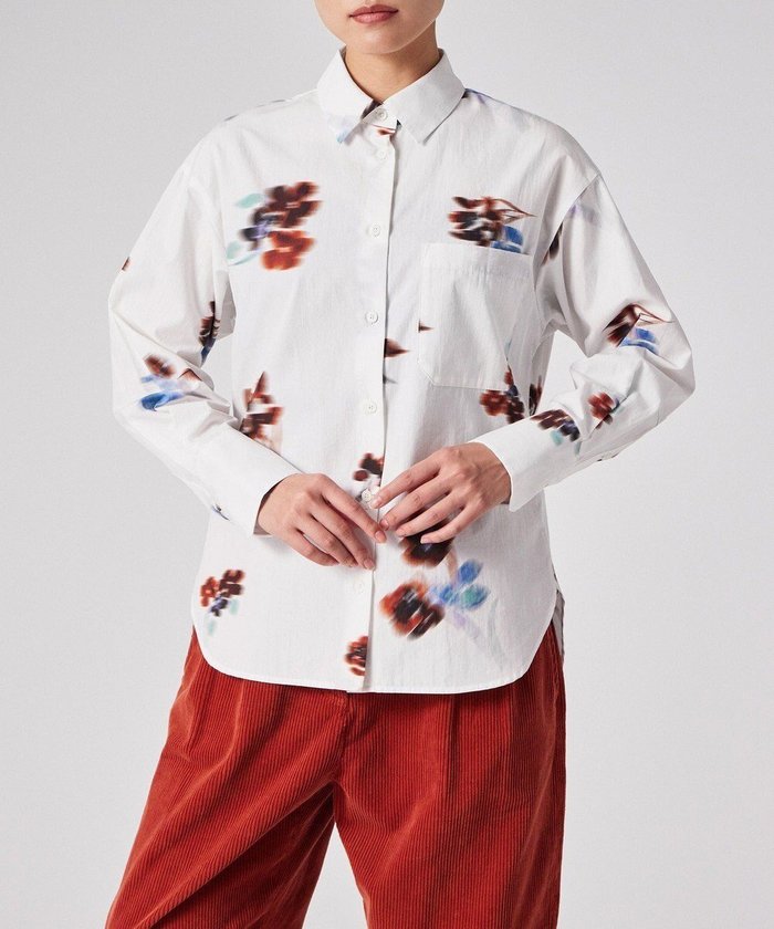 【ポール スミス/Paul Smith】のDamask Rose プリント シャツ インテリア・キッズ・メンズ・レディースファッション・服の通販 founy(ファニー) https://founy.com/ ファッション Fashion レディースファッション Fashion for Women トップス・カットソー Cut & Sew Tops シャツ・ブラウス・オフィスカジュアル Elegant Blouses & Button-Ups おすすめ Recommended / Our Picks インナー Innerwear ジャケット Jacket, Outerwear プリント Print, Printed Pattern リラックス Relax, Relaxed Fit ワーク Workwear, Utility Style 夏 Summer S/S・春夏 SS, Spring/Summer, Warm Season A/W・秋冬 Autumn/Winter |ID: prp329100004763734 ipo3291000000034617689