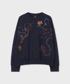 【ポール スミス/Paul Smith】のフラワー ステッチ スウェット ネイビー|ID: prp329100004763736 ipo3291000000034484714