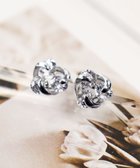 【ティアクラッセ/Tiaclasse】の【安田美沙子さん着用・金属アレルギー対応】スウィングストーンピアス/イヤリング ピアス:シルバー|ID: prp329100004763740 ipo3291000000034484736