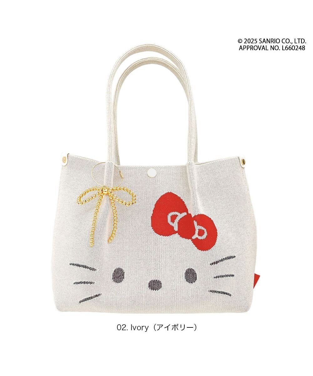 【ルートート/ROOTOTE】の8462【ルートート】サンリオ. IP.デリ.ルフル.ハローキティ-B インテリア・キッズ・メンズ・レディースファッション・服の通販 founy(ファニー) 　ファッション　Fashion　レディースファッション　Fashion for Women　バッグ　Bags　洗える　Machine Washable　カメラ　Camera Accessories　財布　Wallet, Purse　チャーム　Charm, Pendant　パターン　Pattern, Design Print　プリント　Print, Printed Pattern　ポケット　Pocket, Pocket Detail　ポーチ　Pouch, Small Case　ランダム　Random, Irregular　リボン　Ribbon, Bow　ホリデーシーズン　Holiday Season　新作・新入荷　New Arrivals / New In　02:アイボリー|ID: prp329100004763746 ipo3291000000034484776