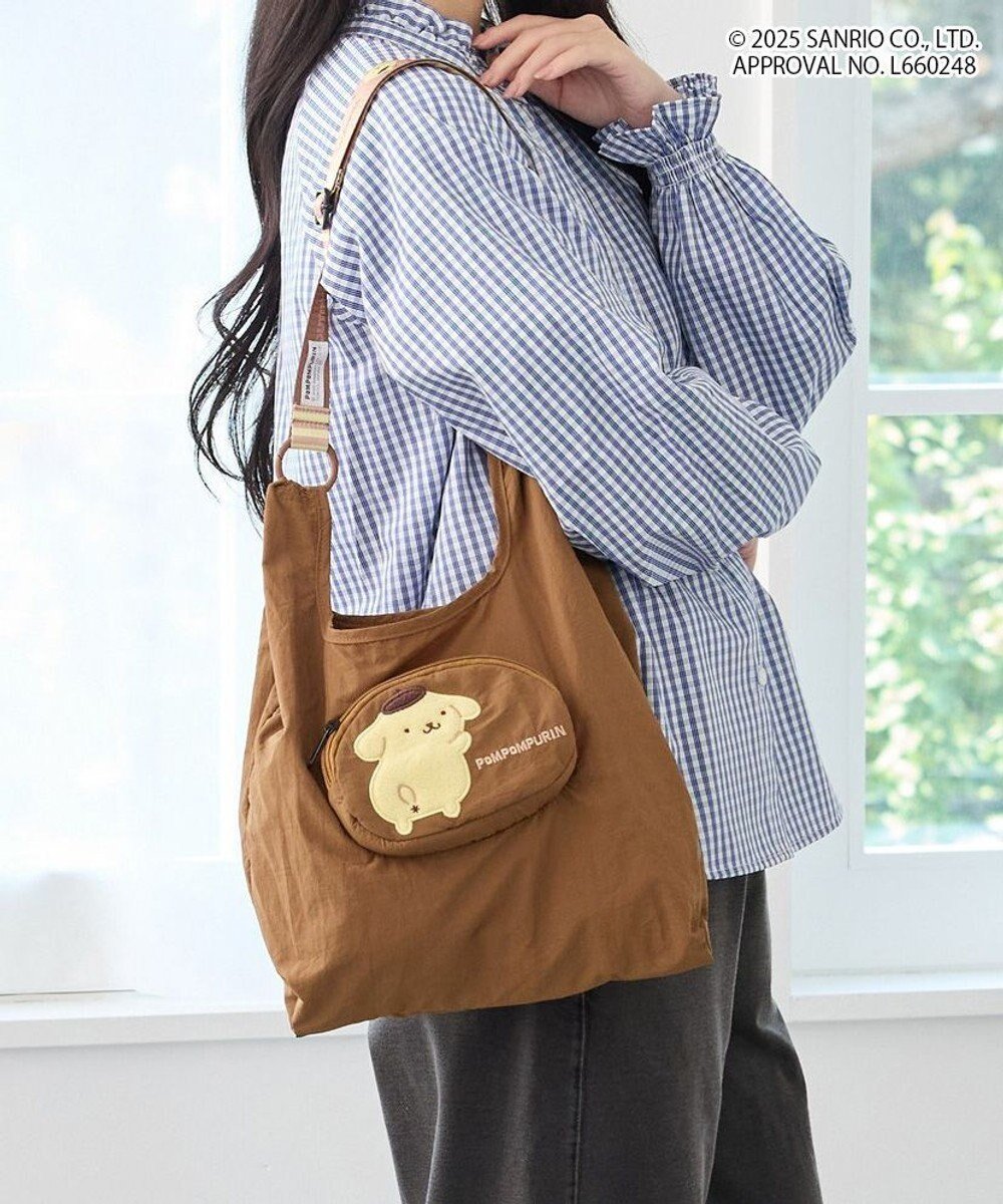 【ルートート/ROOTOTE】の8465【ルートート】サンリオ. IP.ルーショッパーミッド.サンリオキャラクターズA インテリア・キッズ・メンズ・レディースファッション・服の通販 founy(ファニー) 　ファッション　Fashion　レディースファッション　Fashion for Women　バッグ　Bags　カメラ　Camera Accessories　キャラクター　Character, Licensed Characters　コンパクト　Compact, Small Size　ショルダー　Shoulder, Shoulder Strap　財布　Wallet, Purse　フェイス　Face, Facial Design　プリント　Print, Printed Pattern　ポケット　Pocket, Pocket Detail　ポーチ　Pouch, Small Case　ランダム　Random, Irregular　ギフト プレゼント　Gift / Present　新作・新入荷　New Arrivals / New In　03:ポムポムプリン|ID: prp329100004763748 ipo3291000000034484783