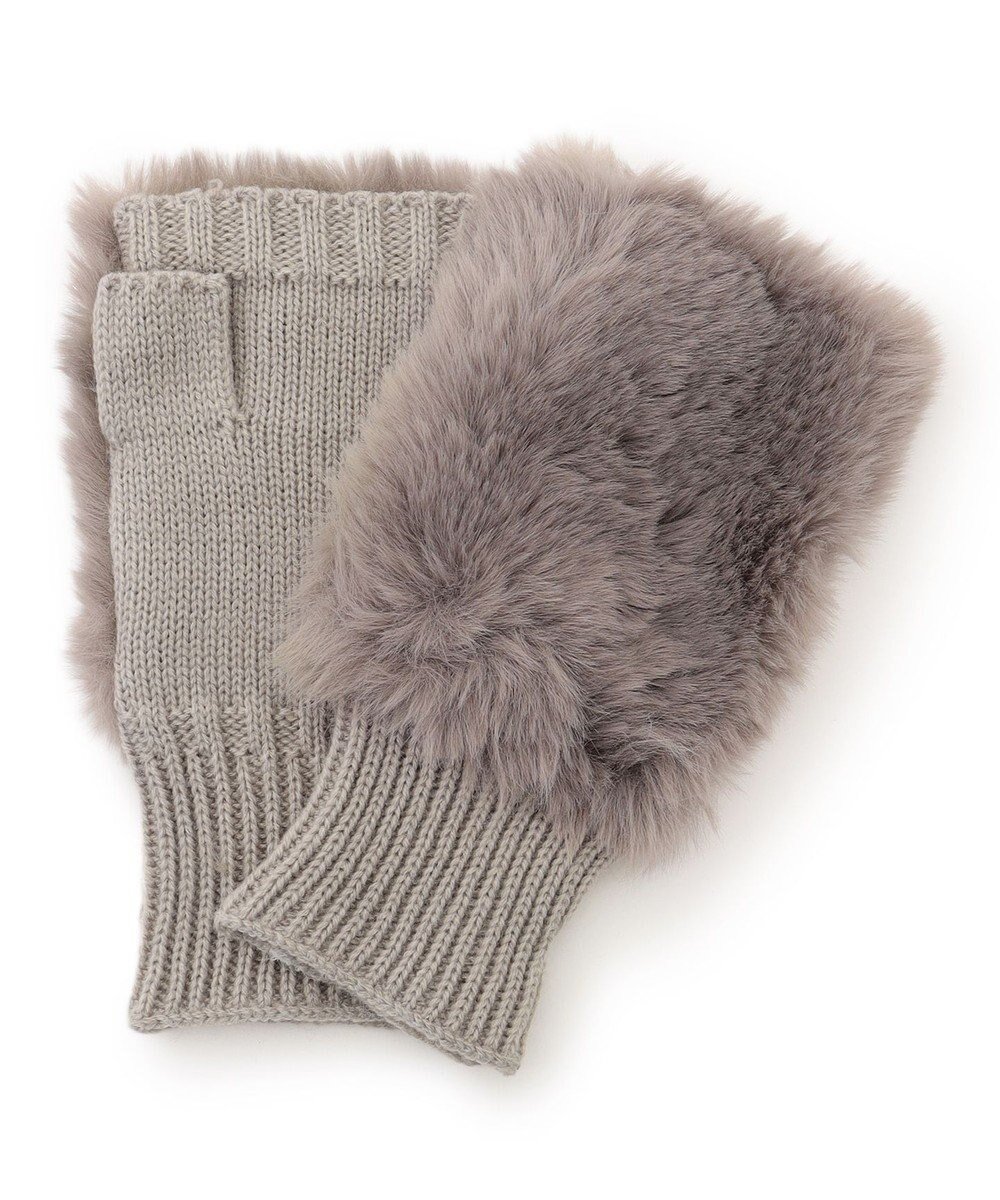 【アンフィーロ 自由区/UNFILO】のフェイクファー グローブ インテリア・キッズ・メンズ・レディースファッション・服の通販 founy(ファニー) ファッション Fashion レディースファッション Fashion for Women 手袋 Gloves & Mittens アクリル Acrylic Material ウォッシャブル Machine Washable コンビ Combo, Combination Style スマート Smart, Elegant フェイクファー Faux Fur, Imitation Fur A/W・秋冬 Autumn/Winter グレーファー|ID: prp329100004763754 ipo3291000000034484817