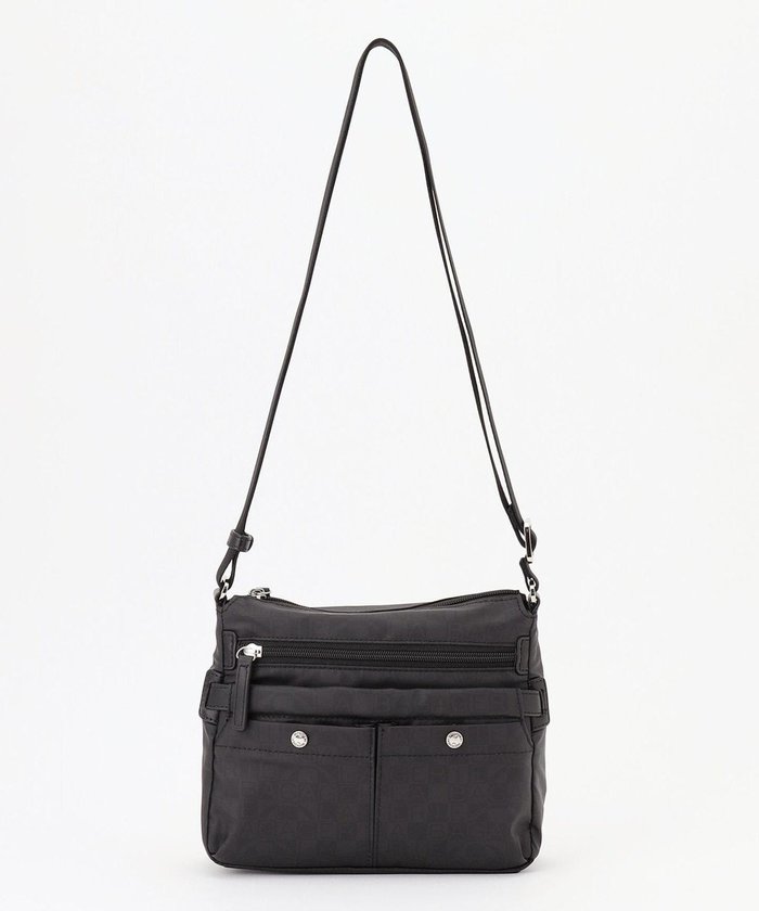 【ラ バガジェリー/LA BAGAGERIE】のモノグラム スクエアナイロンショルダー SSサイズ インテリア・キッズ・メンズ・レディースファッション・服の通販 founy(ファニー) https://founy.com/ ファッション Fashion レディースファッション Fashion for Women コンパクト Compact, Small Size コーティング Coating, Coated Finish シンプル Simple, Minimal スマート Smart, Elegant プリント Print, Printed Pattern ポケット Pocket, Pocket Detail マグネット Magnet, Magnetic Closure 定番 Standard, Basic Item 旅行 Travel 軽量 Lightweight, Ultra Light |ID: prp329100004763762 ipo3291000000034484849