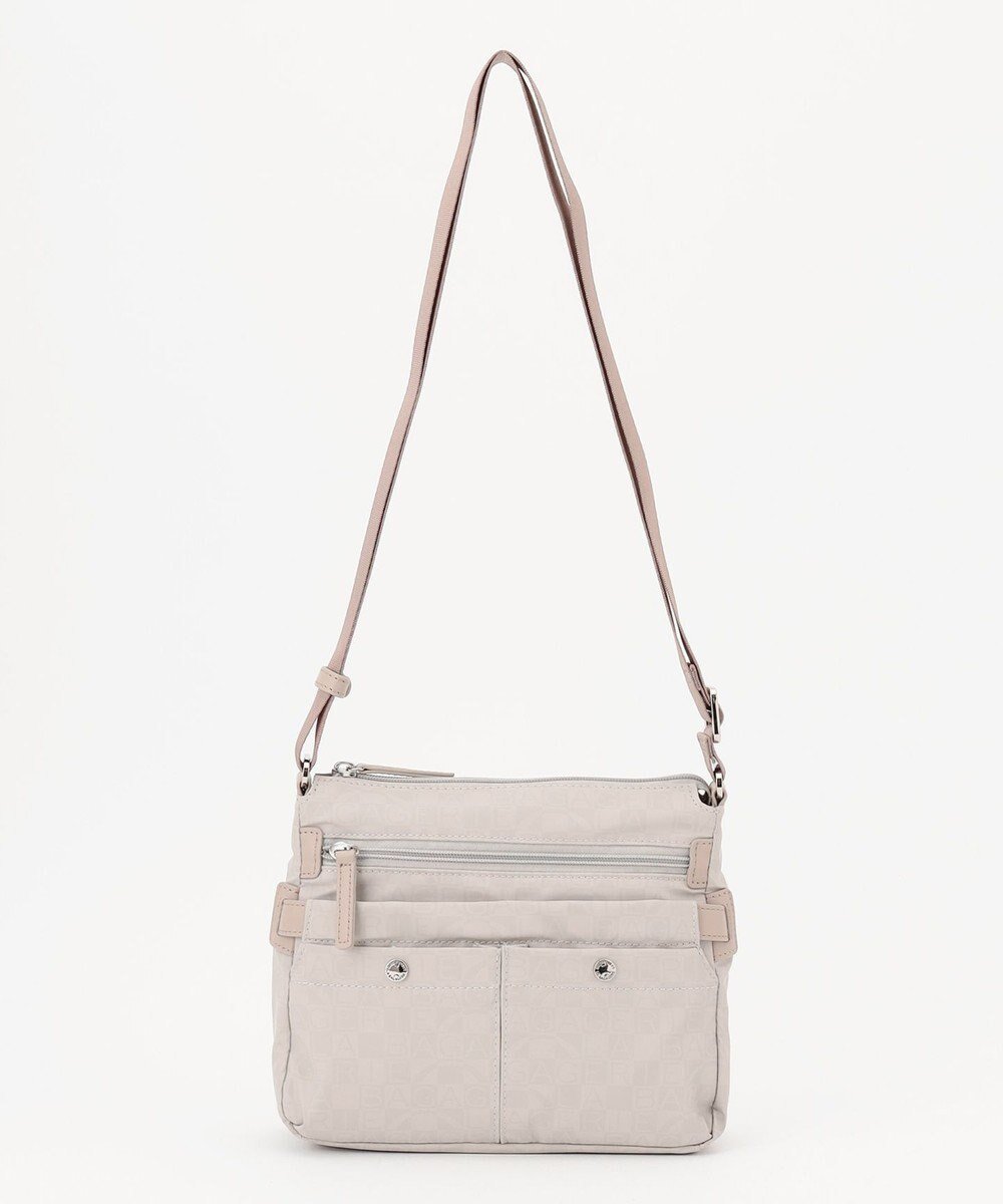 【ラ バガジェリー/LA BAGAGERIE】のモノグラム スクエアナイロンショルダー SSサイズ インテリア・キッズ・メンズ・レディースファッション・服の通販 founy(ファニー) ファッション Fashion レディースファッション Fashion for Women コンパクト Compact, Small Size コーティング Coating, Coated Finish シンプル Simple, Minimal スマート Smart, Elegant プリント Print, Printed Pattern ポケット Pocket, Pocket Detail マグネット Magnet, Magnetic Closure 定番 Standard, Basic Item 旅行 Travel 軽量 Lightweight, Ultra Light アイボリー|ID: prp329100004763762 ipo3291000000034484854