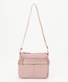 【ラ バガジェリー/LA BAGAGERIE】のモノグラム スクエアナイロンショルダー SSサイズ ピンク|ID: prp329100004763762 ipo3291000000034484855