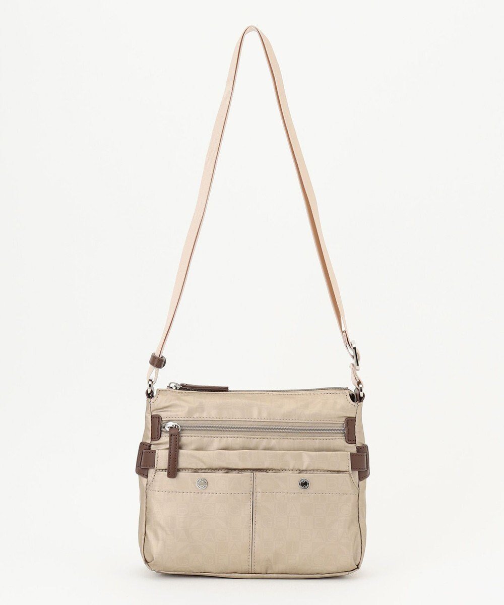 【ラ バガジェリー/LA BAGAGERIE】のモノグラム スクエアナイロンショルダー SSサイズ インテリア・キッズ・メンズ・レディースファッション・服の通販 founy(ファニー) ファッション Fashion レディースファッション Fashion for Women コンパクト Compact, Small Size コーティング Coating, Coated Finish シンプル Simple, Minimal スマート Smart, Elegant プリント Print, Printed Pattern ポケット Pocket, Pocket Detail マグネット Magnet, Magnetic Closure 定番 Standard, Basic Item 旅行 Travel 軽量 Lightweight, Ultra Light ゴールド|ID: prp329100004763762 ipo3291000000034484859