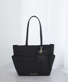 【メゾンドフルール/Maison de FLEUR】の撥水加工リボンチャームマルチポケットトートM Black|ID: prp329100004763769 ipo3291000000036007654
