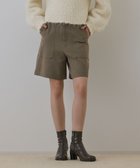 【グレース コンチネンタル/GRACE CONTINENTAL】のツイーディーハーフパンツ カーキ|ID: prp329100004763784 ipo3291000000035520666