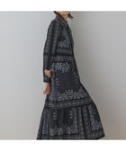 【グレース コンチネンタル/GRACE CONTINENTAL】のバンダナプリントシャツワンピース ブラック|ID: prp329100004763787 ipo3291000000034484975