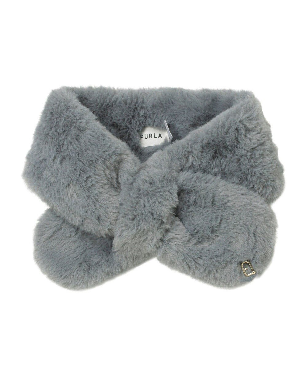 【ムーンバット/MOONBAT】のFURLA(フルラ)プチリボンマフラー アーチロゴ フェイクファー インテリア・キッズ・メンズ・レディースファッション・服の通販 founy(ファニー) ファッション Fashion レディースファッション Fashion for Women マフラー・スヌード / 冬小物の定番 Scarves & Mufflers イタリア Italy エレガント 上品 Elegant コレクション Collection, Seasonal Line スヌード Snood, Infinity Scarf スマート Smart, Elegant パターン Pattern, Design Print フェイクファー Faux Fur, Imitation Fur マフラー Scarf, Muffler リアル Real, Realistic A/W・秋冬 Autumn/Winter ダークグレー|ID: prp329100004763795 ipo3291000000034485011