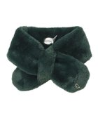 【ムーンバット/MOONBAT】のFURLA(フルラ)プチリボンマフラー アーチロゴ フェイクファー ダークグリーン|ID: prp329100004763795 ipo3291000000034485018