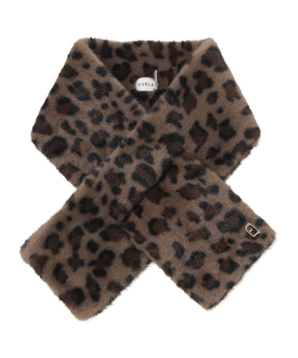 【ムーンバット/MOONBAT】のFURLA(フルラ)ビッグ差し込みファーティペット アーチロゴ フェイクファー インテリア・キッズ・メンズ・レディースファッション・服の通販 founy(ファニー) ファッション Fashion レディースファッション Fashion for Women マフラー・スヌード / 冬小物の定番 Scarves & Mufflers イタリア Italy エレガント 上品 Elegant コレクション Collection, Seasonal Line シンプル Simple, Minimal スヌード Snood, Infinity Scarf スマート Smart, Elegant ドレス Dress, One-Piece パターン Pattern, Design Print ビッグ Big, Oversized フェイクファー Faux Fur, Imitation Fur マフラー Scarf, Muffler リアル Real, Realistic A/W・秋冬 Autumn/Winter ダークブラウン|ID: prp329100004763796 ipo3291000000034485028