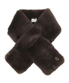 【ムーンバット/MOONBAT】のFURLA(フルラ)ビッグ差し込みファーティペット アーチロゴ フェイクファー オリーブグリーン|ID: prp329100004763796 ipo3291000000034485029