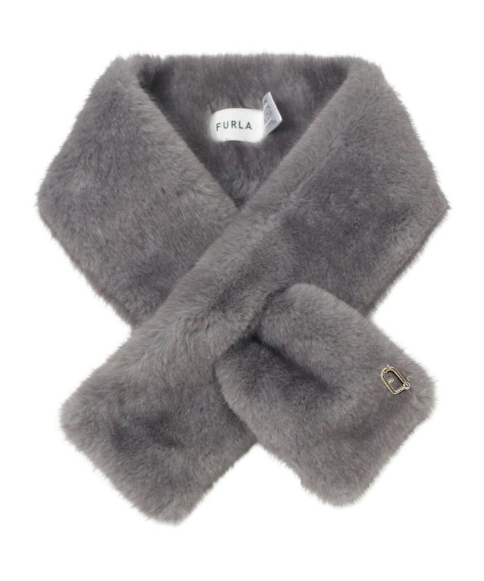 【ムーンバット/MOONBAT】のFURLA(フルラ)差し込みファーティペット マフラー アーチロゴ フェイクファー インテリア・キッズ・メンズ・レディースファッション・服の通販 founy(ファニー) https://founy.com/ ファッション Fashion レディースファッション Fashion for Women マフラー・スヌード / 冬小物の定番 Scarves & Mufflers イタリア Italy エレガント 上品 Elegant コレクション Collection, Seasonal Line ストール Stole, Wrap スヌード Snood, Infinity Scarf パターン Pattern, Design Print フェイクファー Faux Fur, Imitation Fur マフラー Scarf, Muffler ラグジュアリー Luxury, Elegant リアル Real, Realistic A/W・秋冬 Autumn/Winter 新作・新入荷 New Arrivals / New In |ID: prp329100004763797 ipo3291000000034485030