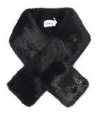 【ムーンバット/MOONBAT】のFURLA(フルラ)差し込みファーティペット マフラー アーチロゴ フェイクファー ブラック|ID: prp329100004763797 ipo3291000000034485032