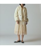 【グレース コンチネンタル/GRACE CONTINENTAL】のツイードコンビパフィーブルゾン キナリ|ID: prp329100004763808 ipo3291000000034485088