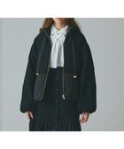 【グレース コンチネンタル/GRACE CONTINENTAL】のツイードコンビパフィーブルゾン ブラック|ID: prp329100004763808 ipo3291000000034485089