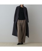 【グレース コンチネンタル/GRACE CONTINENTAL】のショートビーバーロングコート 人気、トレンドファッション・服の通販 founy(ファニー) ファッション Fashion レディースファッション Fashion for Women アウター Coat / Outerwear Collection コート・ロングコート・ピーコート Long Coats, Peacoats & More レディースジャケット・軽アウター Jackets チェスターコート・ロング丈アウター Chester Coats / Chesterfield Long Coats シェイプ Shape, Slim Fit ジャケット Jacket, Outerwear スペシャル Special, Limited Edition スリット Slit, Slit Detail スリーブ Sleeve, Long Sleeve / Short Sleeve チェスターコート Chester Coat, Long Coat 定番 Standard, Basic Item リラックス Relax, Relaxed Fit ロング Long, Long-Length A/W・秋冬 Autumn/Winter おすすめ Recommended / Our Picks thumbnail チャコール|ID: prp329100004763811 ipo3291000000034485100