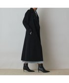 【グレース コンチネンタル/GRACE CONTINENTAL】のショートビーバーロングコート ブラック|ID: prp329100004763811 ipo3291000000035520680