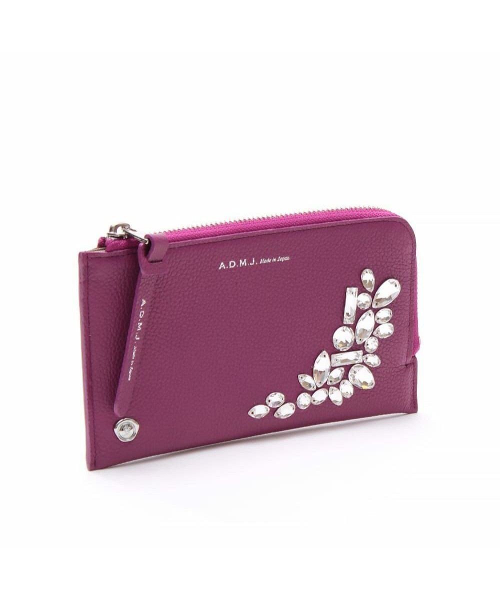 【アクセソワドゥマドモワゼルジャップ/A.D.M.J】の【牛革】モーツァルト/スワロフスキー・クリスタル付オーガナイザーパース インテリア・キッズ・メンズ・レディースファッション・服の通販 founy(ファニー) 　ファッション　Fashion　レディースファッション　Fashion for Women　バッグ　Bags　コイン　Coin, Coin Design　コレクション　Collection, Seasonal Line　スマート　Smart, Elegant　スワロフスキー　Swarovski, Crystal Accent　スーツ　Suit, Formalwear　ポケット　Pocket, Pocket Detail　SIE|ID: prp329100004763814 ipo3291000000034485118
