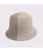 【アトレナ/ATRENA】の【日本製】FLUFFLY TRICOLOR ウールバケットハット ベージュ|ID: prp329100004763816 ipo3291000000034485126