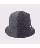 【アトレナ/ATRENA】の【日本製】FLUFFLY TRICOLOR ウールバケットハット グレー|ID: prp329100004763816 ipo3291000000034485127