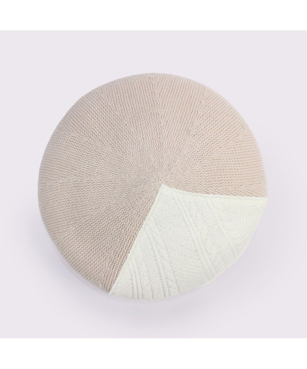 【アトレナ/ATRENA】の【日本製】カシミヤ混ケーブル掛け合わせベレー インテリア・キッズ・メンズ・レディースファッション・服の通販 founy(ファニー) ファッション Fashion レディースファッション Fashion for Women キャップ&ハット Hats & Caps 帽子 Hat, Headwear 日本製 Made In Japan ベージュ|ID: prp329100004763817 ipo3291000000034485131