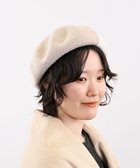 【アトレナ/ATRENA】の【日本製】カシミヤ混ケーブル掛け合わせベレー ベージュ|ID: prp329100004763817 ipo3291000000035520683