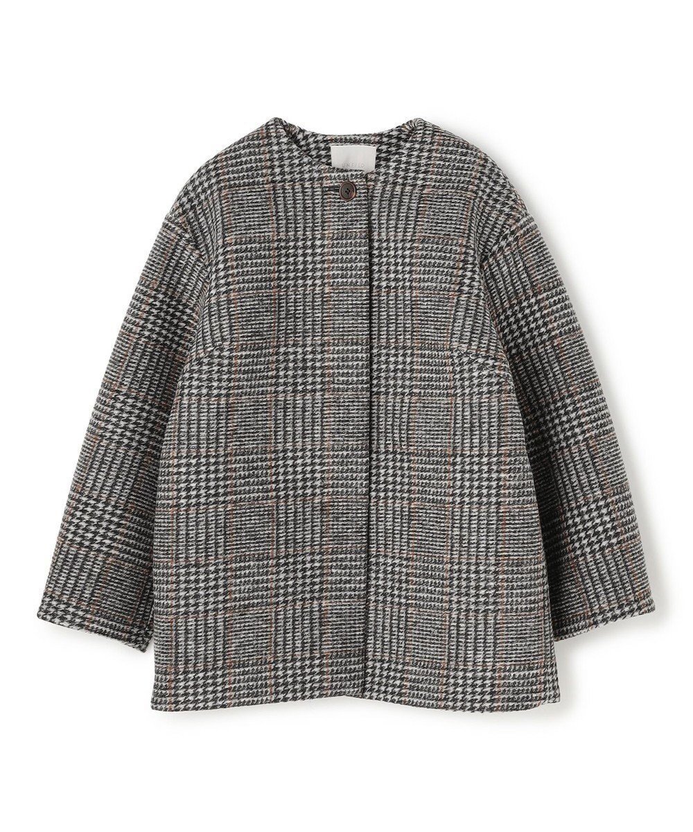 【アンフィーロ 自由区/UNFILO】のボンディング フォルムコート インテリア・キッズ・メンズ・レディースファッション・服の通販 founy(ファニー) 　ファッション　Fashion　レディースファッション　Fashion for Women　アウター　Coat / Outerwear Collection　コート・ロングコート・ピーコート　Long Coats, Peacoats & More　レディースジャケット・軽アウター　Jackets　ジャケット　Jacket, Outerwear　タートル　Turtleneck, Turtle Collar　フォルム　Silhouette, Form　ボンディング　Bonding, Bonded Fabric　ミドル　Middle Length, Mid Height　冬　Winter / This Winter　A/W・秋冬　Autumn/Winter　おすすめ　Recommended / Our Picks　新作・新入荷　New Arrivals / New In　チェック|ID: prp329100004763819 ipo3291000000034617704