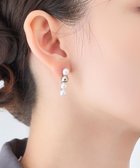 【フィービィー/phoebe】の【金属アレルギー対応】ミックスドットピアス シルバー/ニッケルフリー/パール シルバー|ID: prp329100004763836 ipo3291000000035613439