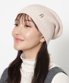 【ムーンバット/MOONBAT】の【WEB限定】FURLA(フルラ)アーチロゴ付き ニット帽 帽子 UVカット 手洗いOK ベージュ|ID: prp329100004763854 ipo3291000000035700137