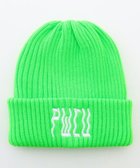 【ピーダブリュサーキュラス/PW CIRCULUS】の【UNISEX】WAVY カラーニット帽 ゴルフ ライトグリーン系|ID: prp329100004763855 ipo3291000000034485257