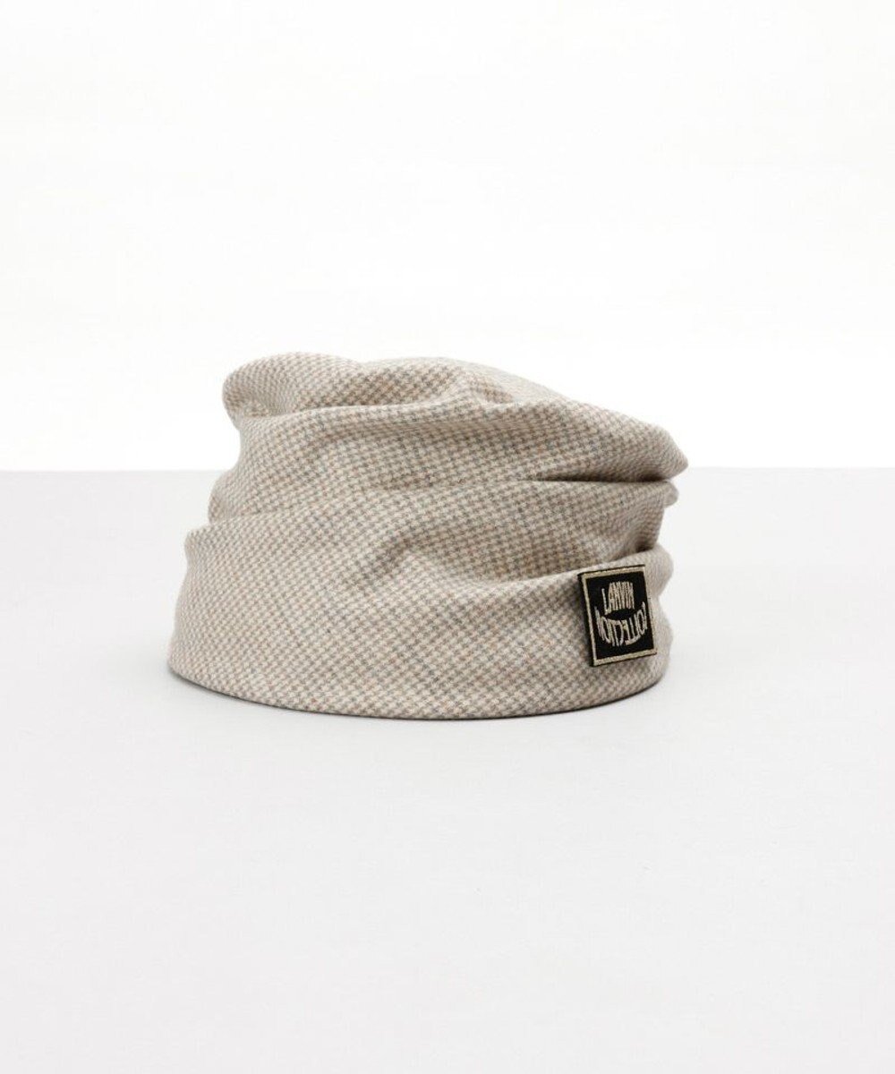 【アウロラ/AURORA】の【 LANVIN COLLECTION(ランバン コレクション) 】ドレープクロッシェハット インテリア・キッズ・メンズ・レディースファッション・服の通販 founy(ファニー) 　ファッション　Fashion　レディースファッション　Fashion for Women　キャップ&ハット　Hats & Caps　クラシカル　Classical, Vintage-Inspired　コレクション　Collection, Seasonal Line　チェック　Check, Plaid, Tartan　ブローチ　Brooch, Pin Brooch　モダン　Modern, Contemporary　帽子　Hat, Headwear　A/W・秋冬　Autumn/Winter　ベージュ|ID: prp329100004763865 ipo3291000000034485326