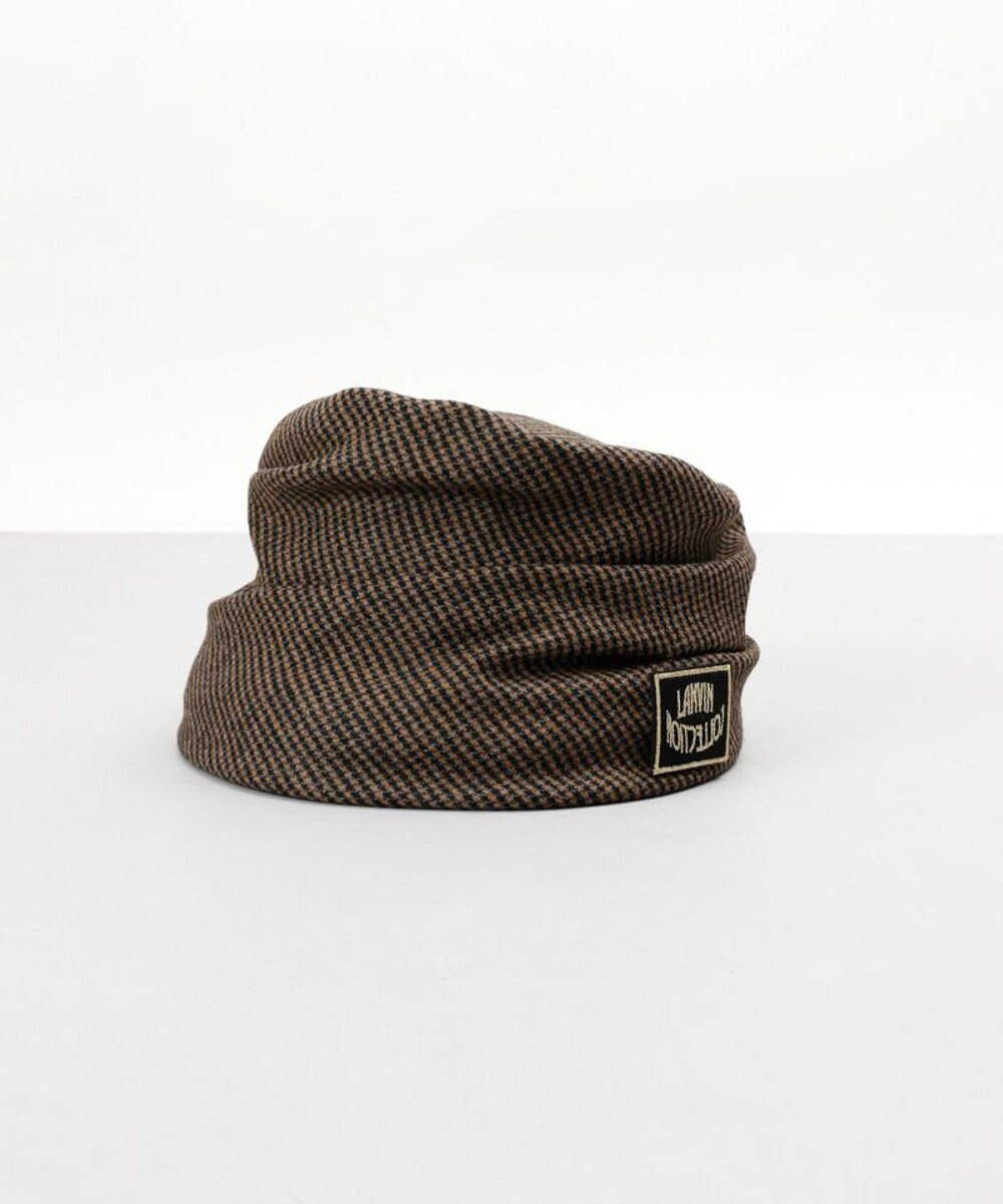 【アウロラ/AURORA】の【 LANVIN COLLECTION(ランバン コレクション) 】ドレープクロッシェハット インテリア・キッズ・メンズ・レディースファッション・服の通販 founy(ファニー) 　ファッション　Fashion　レディースファッション　Fashion for Women　キャップ&ハット　Hats & Caps　クラシカル　Classical, Vintage-Inspired　コレクション　Collection, Seasonal Line　チェック　Check, Plaid, Tartan　ブローチ　Brooch, Pin Brooch　モダン　Modern, Contemporary　帽子　Hat, Headwear　A/W・秋冬　Autumn/Winter　ブラウン|ID: prp329100004763865 ipo3291000000034485328