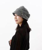 【アウロラ/AURORA】の【 LANVIN COLLECTION(ランバン コレクション) 】ドレープクロッシェハット チャコールグレー|ID: prp329100004763865 ipo3291000000034485333