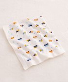 【ミキハウスホットビスケッツ/MIKI HOUSE HOT BISCUITS / KIDS】のガーゼバスタオル 白×ブルー|ID: prp329100004764792 ipo3291000000034495527