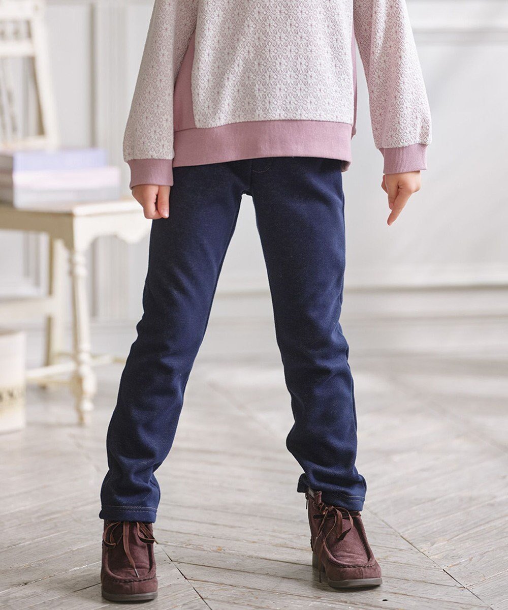 【組曲 / KIDS/KUMIKYOKU】の【110-140㎝】 シャギーデニムパンツ 人気、トレンドファッション・服の通販 founy(ファニー) ファッション Fashion キッズファッション Fashion for Kids ボトムス Bottoms ストレート Straight, Straight Cut スリム Slim, Slim Fit デニム Denim, Jeans Material ポケット Pocket, Pocket Detail 冬 Winter / This Winter A/W・秋冬 Autumn/Winter other-1|ID: prp329100004764798 ipo3291000000034495547