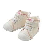 【ミキハウスホットビスケッツ/MIKI HOUSE HOT BISCUITS / KIDS】の【11.5-13.5cm】 小花柄 パイピング ファーストベビーシューズ 白|ID: prp329100004764799 ipo3291000000034495559