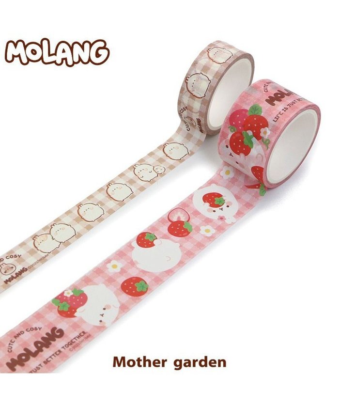 【マザーガーデン/Mother garden / GOODS】のモラン マスキングテープ 2本セット インテリア・キッズ・メンズ・レディースファッション・服の通販 founy(ファニー) https://founy.com/ ガーデン Garden, Gardening キャラクター Character, Licensed Characters ステーショナリー Stationery, Office Supplies スポーツ Sports, Activewear 手帳 Planner, Notebook |ID: prp329100004764800 ipo3291000000034495561