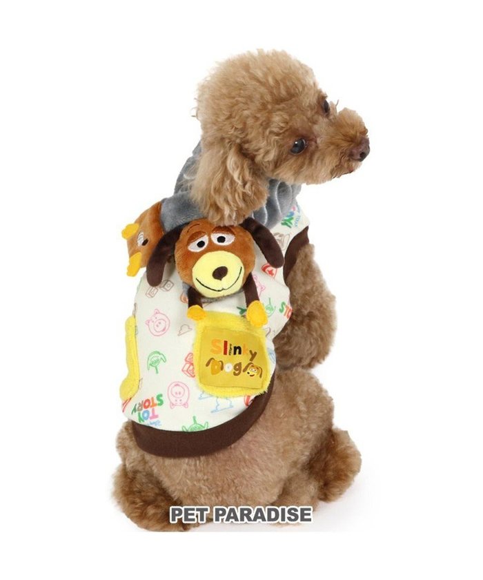 【ペットパラダイス/PET PARADISE / GOODS】のディズニー トイ・ストーリー スリンキー マフラー付き トレーナー 小型犬 インテリア・キッズ・メンズ・レディースファッション・服の通販 founy(ファニー) https://founy.com/ トレーナー Sweatshirt, Trainer マフラー Scarf, Muffler 犬 Dog 秋 Autumn A/W・秋冬 Autumn/Winter ホーム・キャンプ・アウトドア・お取り寄せ Home Living / Home & Lifestyle / Camping Gear / Outdoor Camping ペットグッズ Pet Supplies |ID: prp329100004764811 ipo3291000000034495606