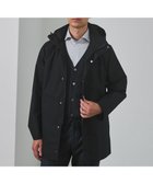 【五大陸/gotairiku / MEN】の25年新作/3シーズン対応【仕事で着用可】メランジカルゼ フーデッドブルゾン_無地 ブラック系|ID: prp329100004764813 ipo3291000000035887603